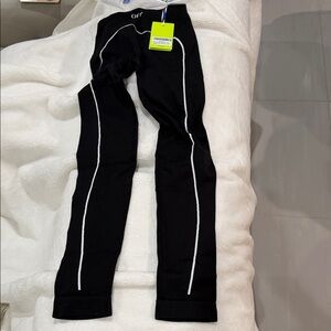 Off-White Stamp Seamless Leggings (Black)